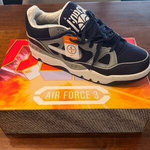 NWB Nike Air Force 3 SP College Pack - Mignight Navy Size 11 In Hand